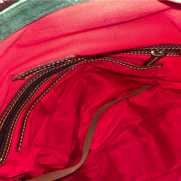 Dooney & Bourke Rich Brown Satchel - Picture 7 of 8